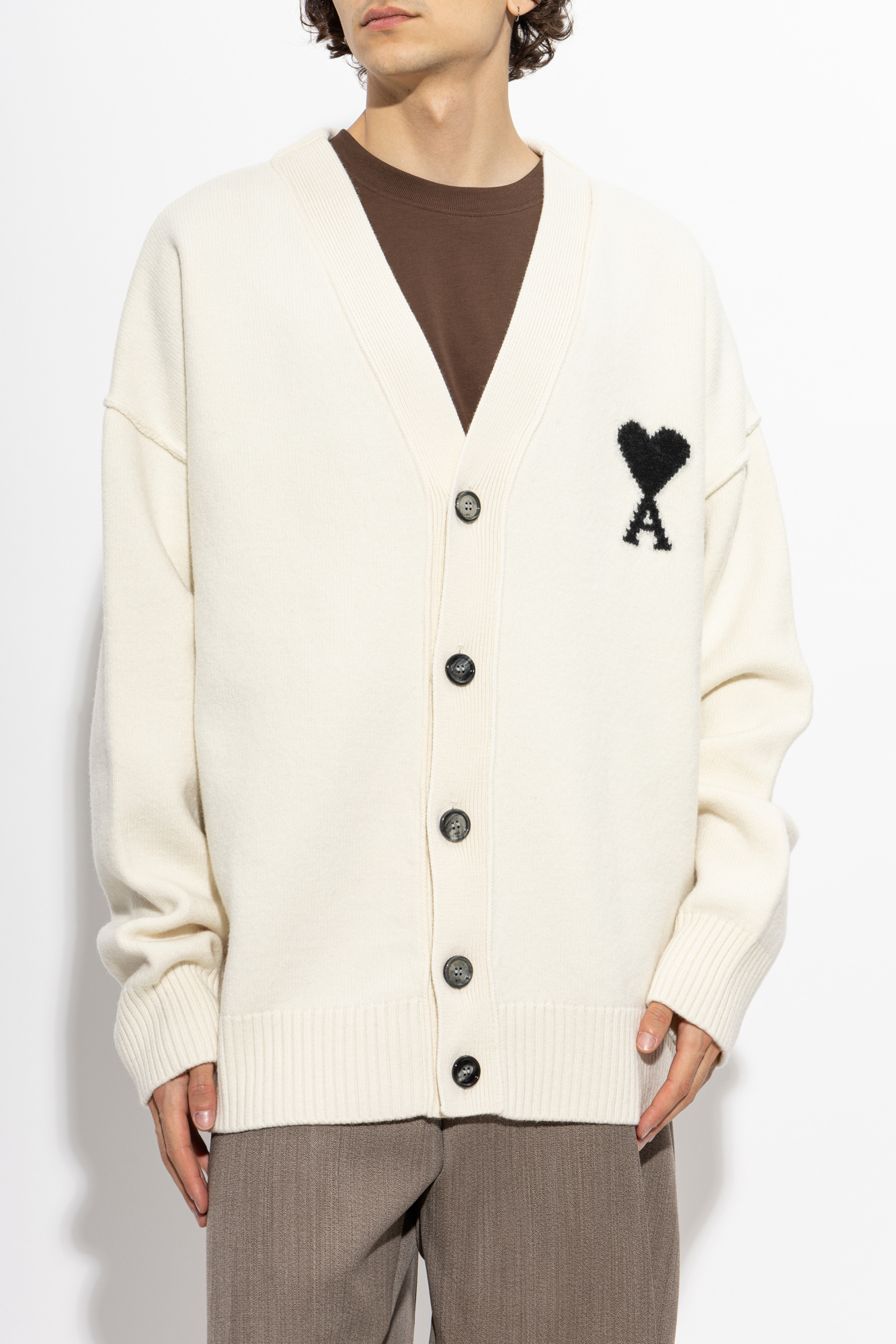 Ami Alexandre Mattiussi Wool cardigan | Men's | Vitkac